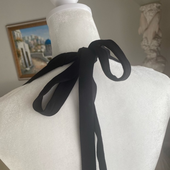 Pierre BALMAIN size 36 WRAP-EFFECT STRETCH-JERSEY HALTERNECK PLAYSUIT - Picture 10 of 14